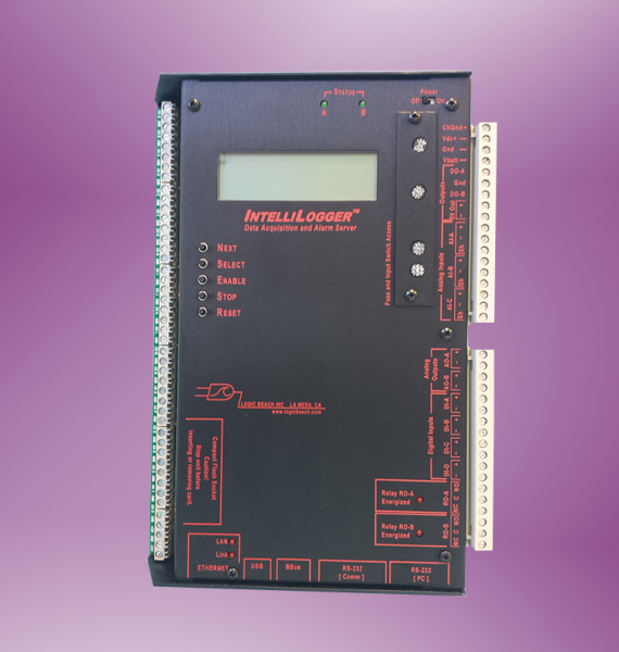 IL-90 Data Logger / Data Acquisition, alarming and reporting instrument with expanded digital I/O