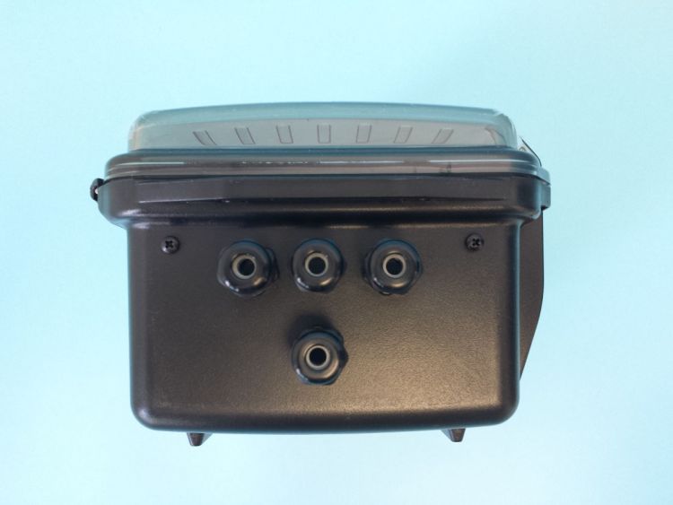 IL-Mini with Battery option model Wiring Egress and Gland Fittings