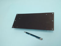Surface mounting plate. Bracket mounts to back of Data Logger and extends above and below.